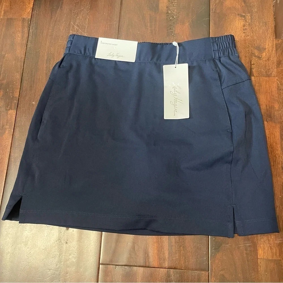 Lady Hagen Pants - LADY HAGEN LADIES NAVY BLUE GOLF ATHLETIC PULL ON SKORT w/ POCKETS Size SMALL